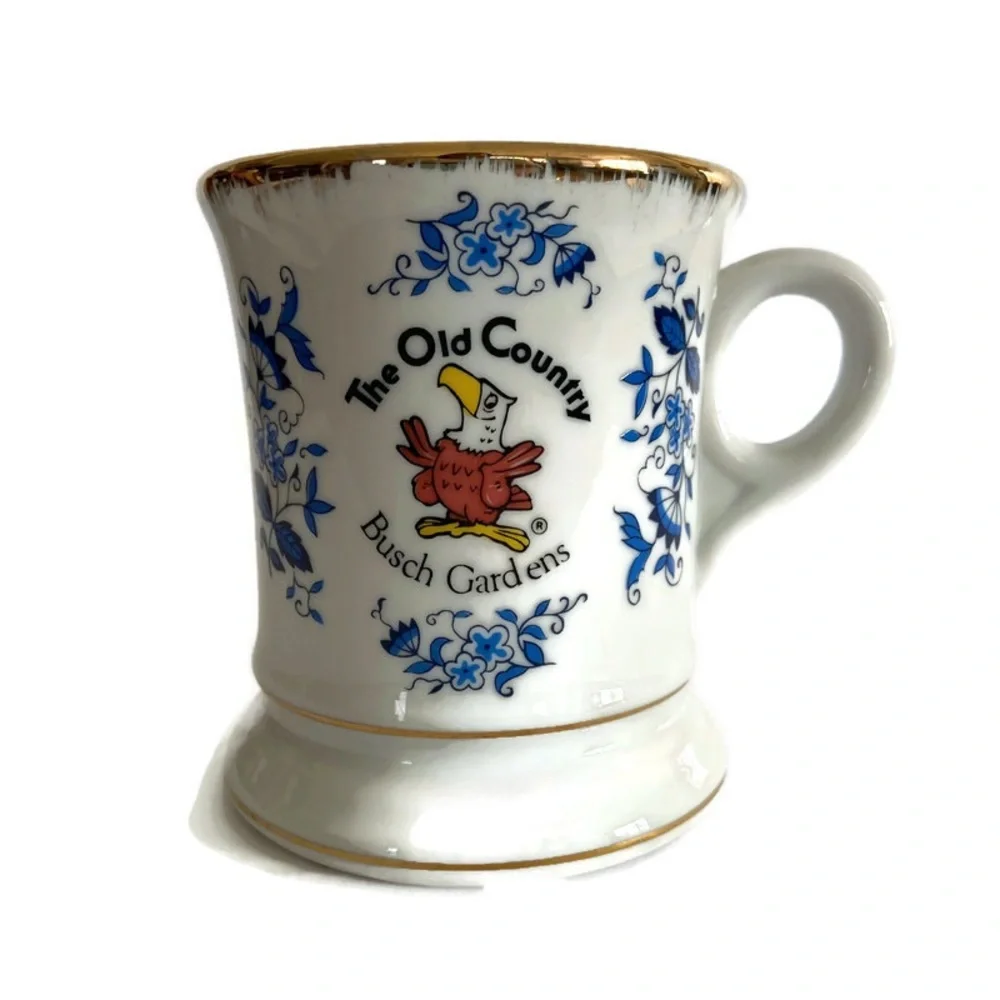 The Old Country Busch Gardens Mustache Mug